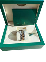 Rolex Datejust 36mm Two-Tone MOP Pink Diamond Dial Diamond Bezel Watch 16013