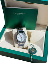 Rolex Datejust Turn-O-Graph Thunderbird 36mm Steel Gold White Dial Watch 116264