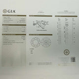 GIA 2.03ctw Natural Round Diamond Four-Prong Basket Stud Earrings 14K White Gold