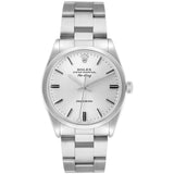 Rolex Air-King 34mm Grey Dial Automatic Vintage Oystert Steel Mens Watch 5500