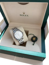 Rolex Air-King 34mm Grey Dial Automatic Vintage Oystert Steel Mens Watch 5500
