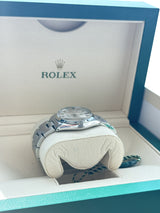 Rolex Air-King 34mm Grey Dial Automatic Vintage Oystert Steel Mens Watch 5500