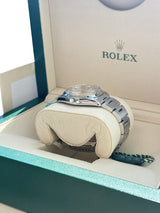 Rolex Air-King 34mm Grey Dial Automatic Vintage Oystert Steel Mens Watch 5500