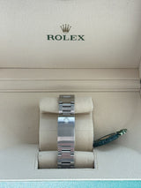 Rolex Air-King 34mm Grey Dial Automatic Vintage Oystert Steel Mens Watch 5500