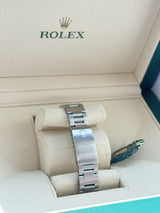 Rolex Air-King 34mm Grey Dial Automatic Vintage Oystert Steel Mens Watch 5500