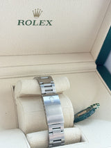 Rolex Air-King 34mm Grey Dial Automatic Vintage Oystert Steel Mens Watch 5500