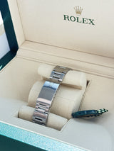 Rolex Air-King 34mm Grey Dial Automatic Vintage Oystert Steel Mens Watch 5500