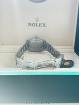 Rolex Air-King 34mm Grey Dial Automatic Vintage Oystert Steel Mens Watch 5500