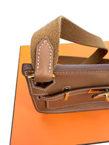 Hermes Mini Jypsiere Gold Evercolor Leather With Gold Hardware Handbag