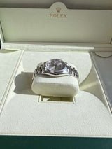 Rolex Day-Date 36mm Automatic Roman Silver Dial Platinum Jubilee Watch 18206