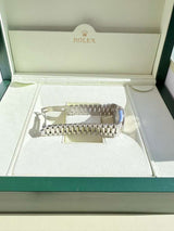 Rolex Day-Date 36mm Automatic Roman Silver Dial Platinum Jubilee Watch 18206