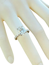 GIA Certified 2.70ct Oval Brilliant Cut Diamond Si2 Clarity Engagement Ring
