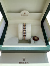 Rolex Lady-Datejust 26mm Diamond Dial/Bezel 18k Yellow Gold/Steel Watch 179313