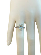 4.01ct GIA Certified Pear Shape Solitaire Diamond Platinum Engagement Ring