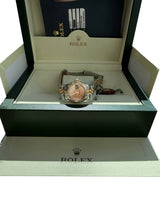 Rolex Lady-Datejust 26mm Diamond Dial/Bezel 18k Yellow Gold/Steel Watch 179313