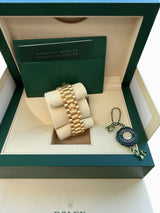 Rolex Day Date 36mm President 18K Yellow Gold Champagne Dial Mens Watch 118238