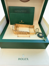Rolex Day Date 36mm President 18K Yellow Gold Champagne Dial Mens Watch 118238
