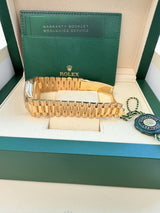 Rolex Day Date 36mm President 18K Yellow Gold Champagne Dial Mens Watch 118238