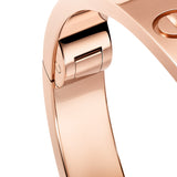 Cartier Love Bracelet Single-Screw Closure Classic Model 18K Rose Gold