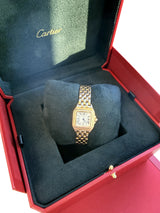 Cartier Panthere De Cartier White Dial Rose Gold Quartz Ladies Watch WGPN0040