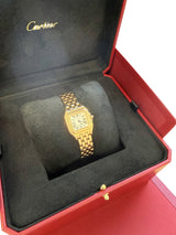 Cartier Panthere De Cartier White Dial Rose Gold Quartz Ladies Watch WGPN0040