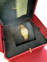 Cartier Panthere De Cartier White Dial Rose Gold Quartz Ladies Watch WGPN0040
