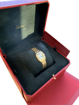 Cartier Panthere De Cartier White Dial Rose Gold Quartz Ladies Watch WGPN0040