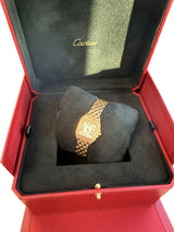 Cartier Panthere De Cartier White Dial Rose Gold Quartz Ladies Watch WGPN0040