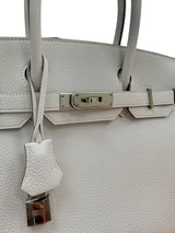 Hermès Birkin 30 Gris Pale Togo Leather With Palladium Hardware Handbag