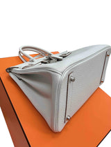 Hermès Birkin 30 Gris Pale Togo Leather With Palladium Hardware Handbag