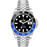 Rolex GMT-Master II 40mm Batgirl Black Blue Bezel Steel Men's Watch 126710BLNR