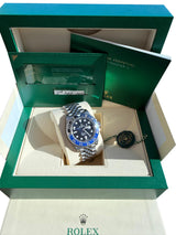 Rolex GMT-Master II 40mm Batgirl Black Blue Bezel Steel Men's Watch 126710BLNR
