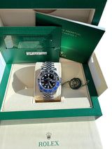 Rolex GMT-Master II 40mm Batgirl Black Blue Bezel Steel Men's Watch 126710BLNR