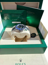 Rolex GMT-Master II 40mm Batgirl Black Blue Bezel Steel Men's Watch 126710BLNR