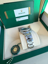 Rolex Datejust 36mm Aubergine Roman VI IX Diamond Dial Bezel Watch 126284RBR