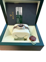 Rolex Lady-Datejust 26mm Yellow Gold Steel Black Dial Jubilee Watch 179173