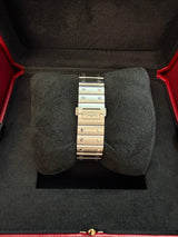 Cartier Santos de Cartier Automatic Stainless Steel Diamond Bezel Watch 4075