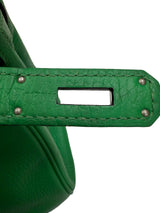 Hermès Birkin 30 Green Bamboo Togo Leather Palladium Hardware Handbag
