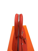 Hermès Birkin 30 Capucine Togo Leather Palladium Hardware Handbag