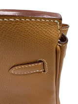 Hermès Birkin 25 Gold Epsom Leather With Gold Hardware Handbag