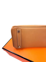 Hermès Birkin 25 Gold Epsom Leather With Gold Hardware Handbag