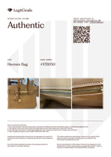 Hermès Birkin 25 Gold Epsom Leather With Gold Hardware Handbag