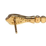 Tiffany & Co. Elsa Peretti Snake Serpentine Earrings 18k Yellow Gold