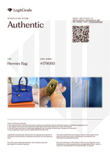 Hermès Birkin 30 Bleu Electrique Epsom Leather With Gold Hardware Handbag