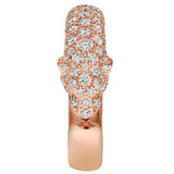 Cartier Panthère De Cartier Half-Paved Onyx Emeralds Diamond Ring Small Model