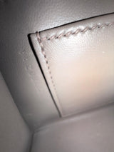 Hermes Mini Kelly Sellier 20 Gris Meyer Epsom Leather Gold Hardware Handbag