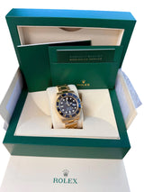 Rolex Submariner Date 40mm Black Dial Ceramic Bezel Yellow Gold Watch 116618LN