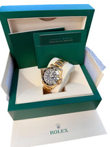 Rolex Submariner Date 40mm Black Dial Ceramic Bezel Yellow Gold Watch 116618LN