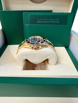 Rolex Submariner Date 40mm Black Dial Ceramic Bezel Yellow Gold Watch 116618LN