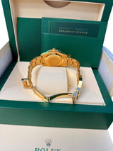 Rolex Submariner Date 40mm Black Dial Ceramic Bezel Yellow Gold Watch 116618LN